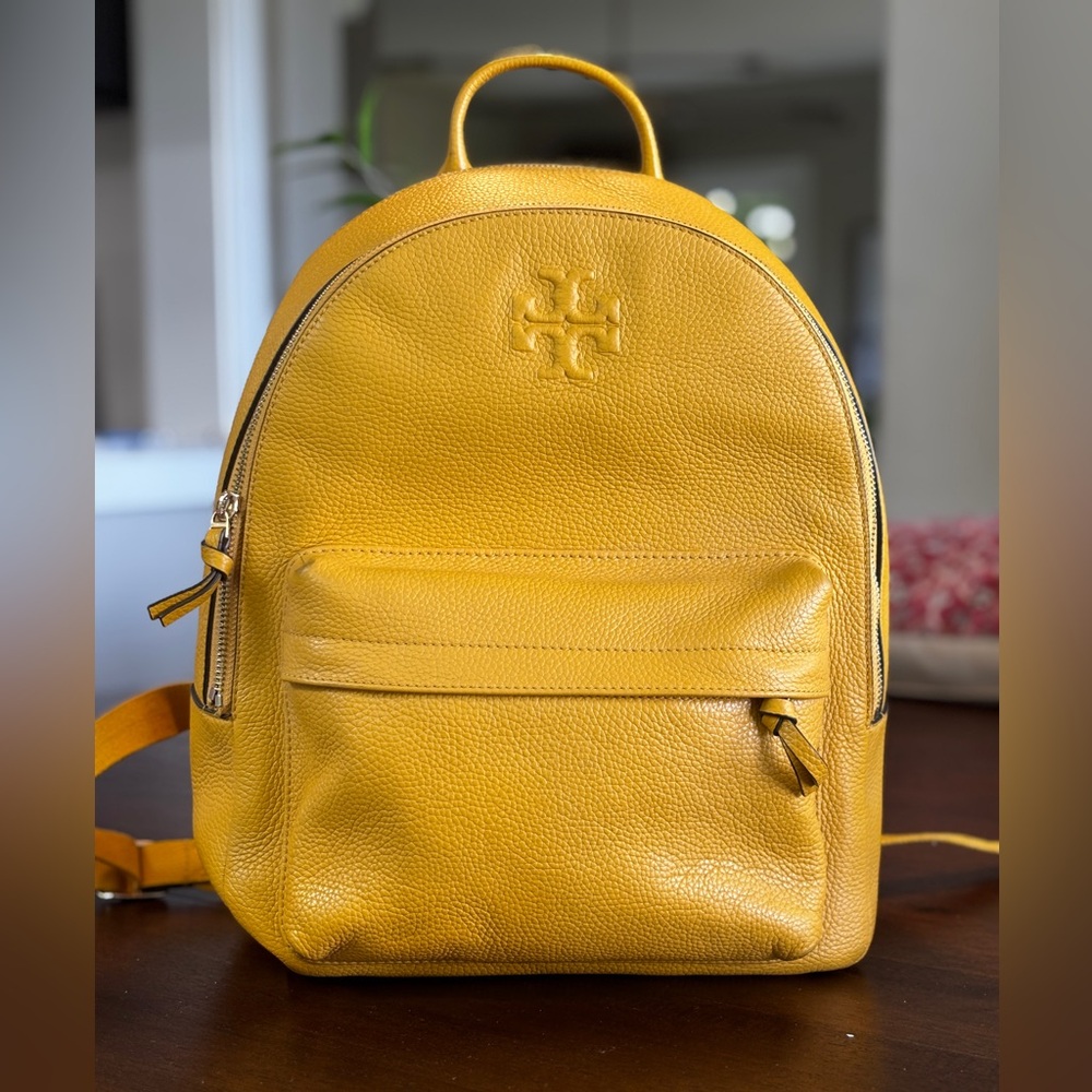 Tory Burch Yellow Backpack